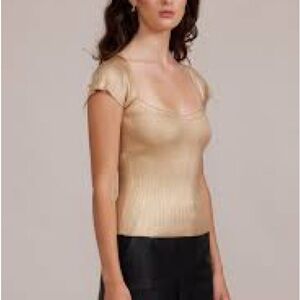 LUCY PARIS RYAN KNIT TOP